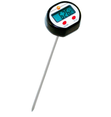 Mini Kerntemperatur-Lebensmittelthermometer schwarz Mini Kerntemperatur-Lebensmittelthermometer schwarz