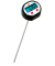 Mini Kerntemperatur-Lebensmittelthermometer schwarz