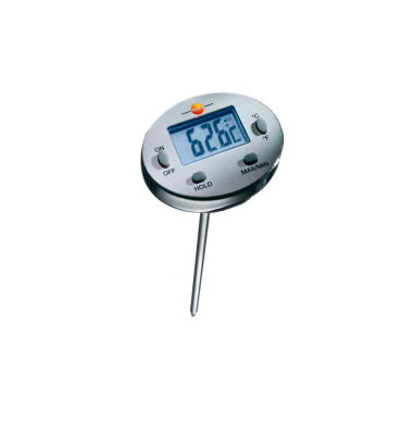 Mini Thermometer silber