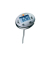Mini Thermometer silber