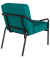 Sessel MEDSO M blau schwarz Kunststoff