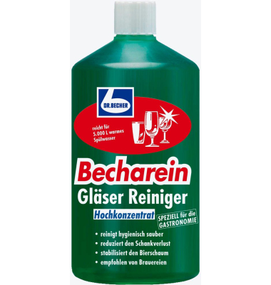 Becharein Gläser Reiniger Spülmittel 1,0 l