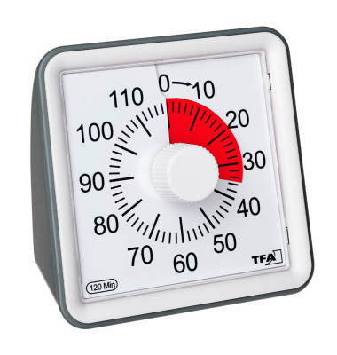Küchentimer Visual silber