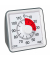 Küchentimer Visual silber