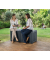 Glenwood Auflagenbox 390,0 l anthrazit 128,0 x 65,0 x 61,0 cm