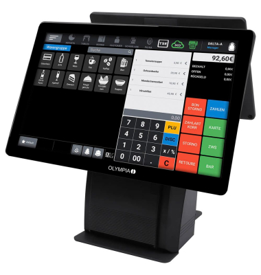 Registrierkasse T215DK (ohne TSE-Lizenz) schwarz