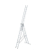Mehrzweckleiter 11144 3tlg nivello-Traverse 3x13Sprossen