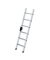 Anlegeleiter 40306 nivello, 1x 6 Stufen, silber, Aluminium