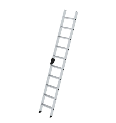 Anlegeleiter 40310 nivello, 1x 10 Stufen, silber, Aluminium