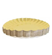 Weihnachtsteller  gold