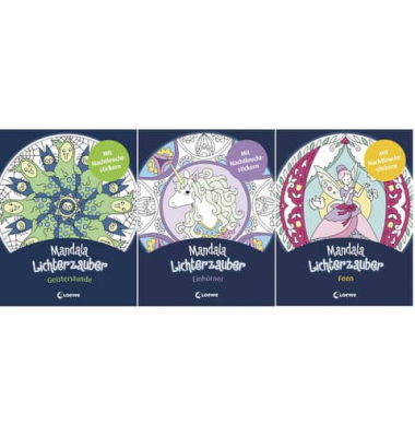 Malbuch Mandala-Lichterzauber sortiert