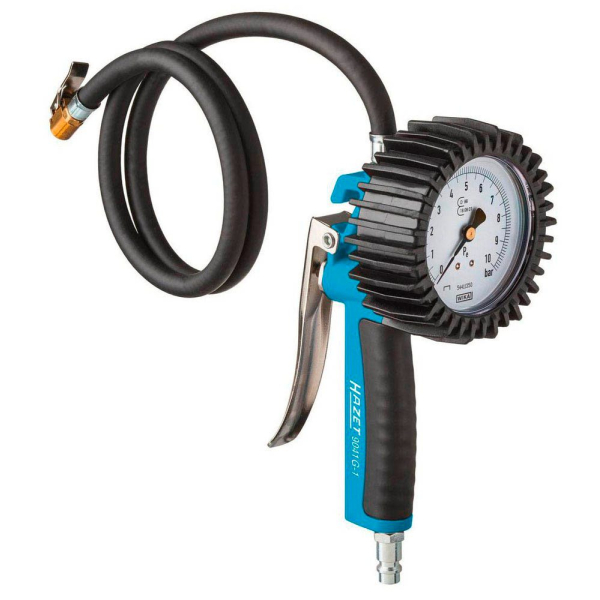 4000896212385 - 9041G-1 Reifenfüll-Messgerät geeicht PräzManometer Luftdruckprüfer - Hazet 4000896212385 - 9041G-1 Reifenfüll-Messgerät geeicht PräzManometer Luftdruckprüfer - Hazet