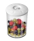Vakuumbehälter transparent, weiß 1,5 l
