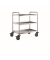 Servierwagen SW 8 x 5-3 silber 60,0 x 90,0 x 95,0 cm