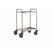 Servierwagen SW 6 x 4-2 silber 50,0 x 70,0 x 95,0 cm
