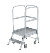 Podesttreppe 50102 einseitig 2Stufen