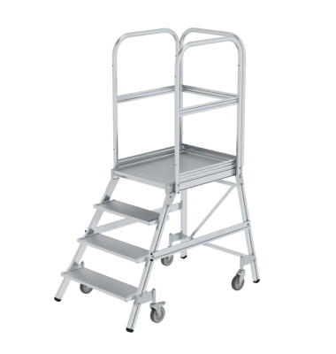 Podesttreppe 50104 einseitig 4Stufen