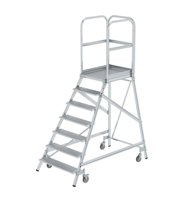 Podesttreppe 50107 einseitig 7Stufen