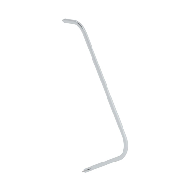 Handlauf f&uuml;r Podesttreppe 50109 50109, silber, Aluminium