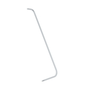 Handlauf für Podesttreppe 50110 50110, silber, Aluminium