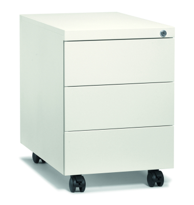 Rollcontainer 820207901 Base L, verkehrswei&szlig;, 3 Schubladen, Stahl, abschlie&szlig;bar