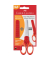 Kinderschere GRIP Schulschere, Edelstahl, rostfrei, 13,5cm, rot