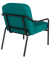 Sessel MEDSO M Rund blau schwarz Kunststoff