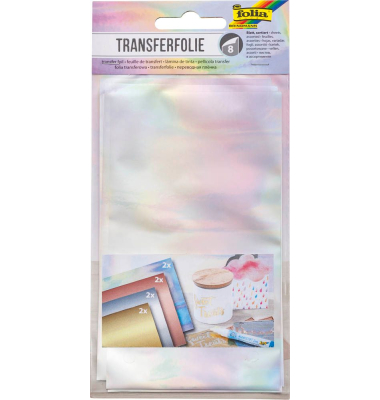 Transferfolien farbsortiert, 