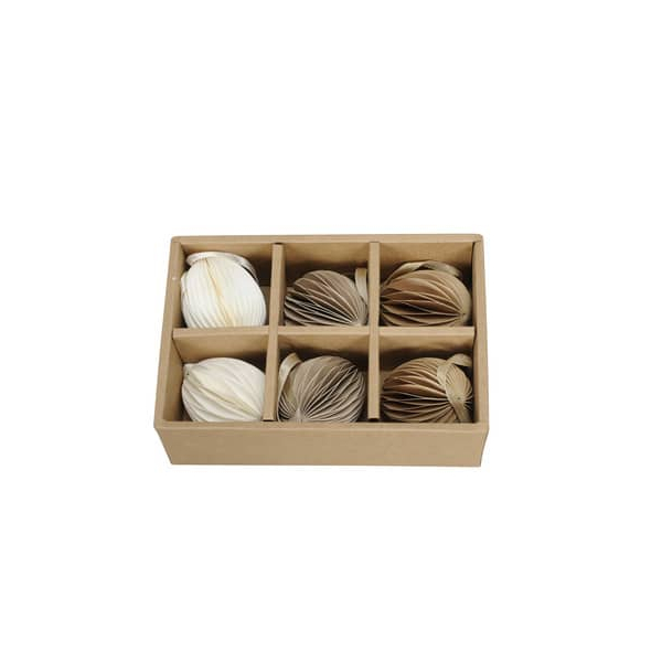 4060705802718 -  Osterbehang Ei Wabe 6ST sortiert 4060705802718 Head 6 Stück