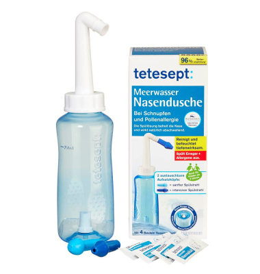 Nasendusche 4008491115698 blau, weiß Kunststoff
