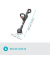 AquaBrush Compact Akku-Terassenreiniger 18,0 V, ohne Akku