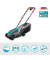 PowerMax 3218V P4A Akku-Rasenmäher 18,0 V für bis zu 300 m², ohne Akku