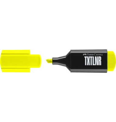Textmarker TXTLNR Superfluorescent, 154207, Packung (#), gelb, 1-3mm Keilspitze