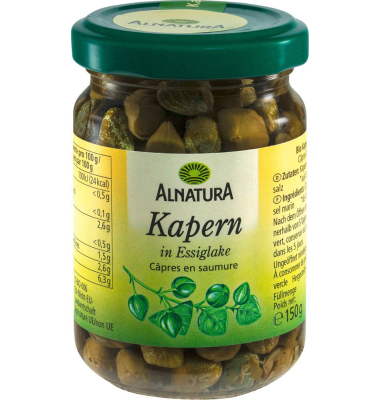 Bio Kapern in Essiglake 150,0 g