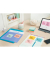 Haftnotizen 655-6-BEA, Super Sticky Notes Beachside Collection, 127x76mm, farbig sortiert (mint/ultragelb/papayaorange/rosa), re