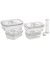 Vakuumbehälter-Set VacuBoxx E-Set transparent 0,370,61,01,5 l, 1 Set