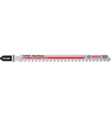 3 BOSCH EXPERT Fiber Plaster T 341 HM Stichsägeblätter