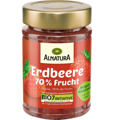 Erdbeere Bio-Fruchtaufstrich, 200,0 g