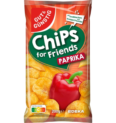 Paprika Chips 200,0 g