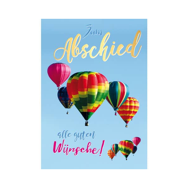 9004546572886 - Abschiedskarte Jumbo 9004546572886 SKORPION