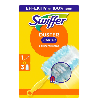 DUSTER KIT Staubfangtücher Mikrofaser, 1 Set