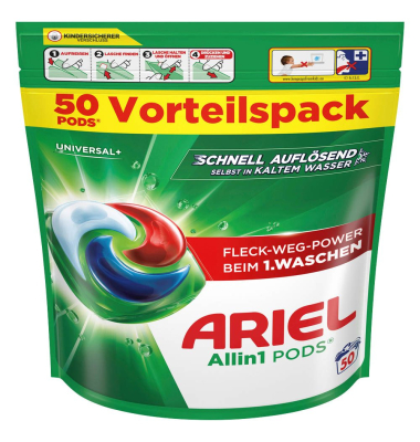 UNIVERSAL+ Allin1 PODS Waschmittel