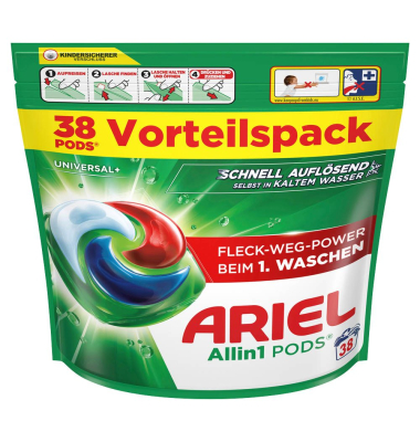 UNIVERSAL+ Allin1 PODS Waschmittel