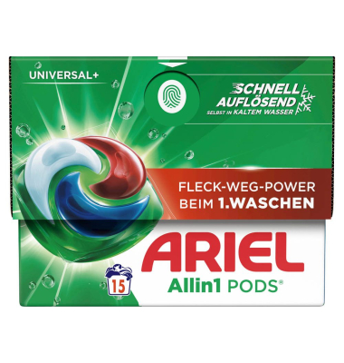 UNIVERSAL+ Allin1 PODS Waschmittel