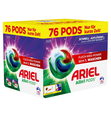COLOR+ Allin1 PODS Waschmittel
