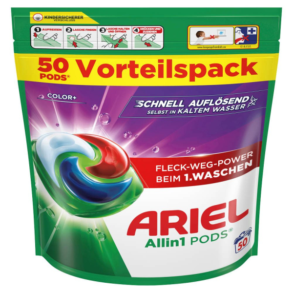 8700216678384 - COLOR+ Allin1 PODS Waschmittel 8700216678384 50 Stück 8700216678384 - COLOR+ Allin1 PODS Waschmittel 8700216678384 50 Stück