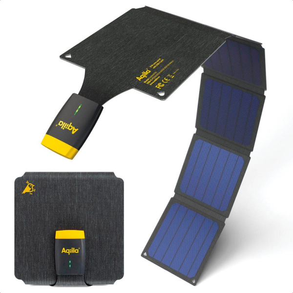 8716778932000 - Sunbird P21 Solarladegerät schwarz 21 W 8716778932000 Aqiila