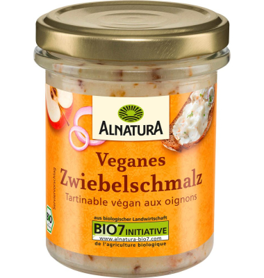Veganes Zwiebelschmalz Bio-Brotaufstrich, 150,0 g