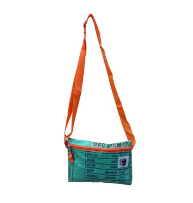 Umhängetasche Festivalbag grün