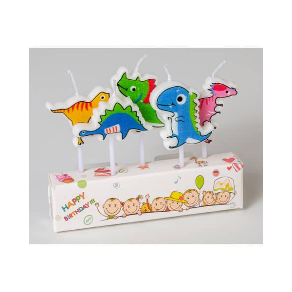 9004546528944 -  Geburtstagskerze 52894 farbig sortiert  9004546528944 Head 5 Stück